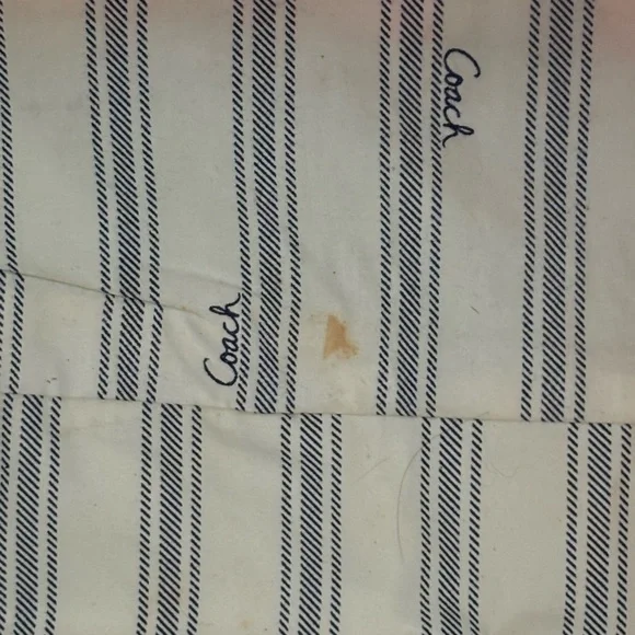 Coach canvas beach umbrella tote - Picture 7 of 16